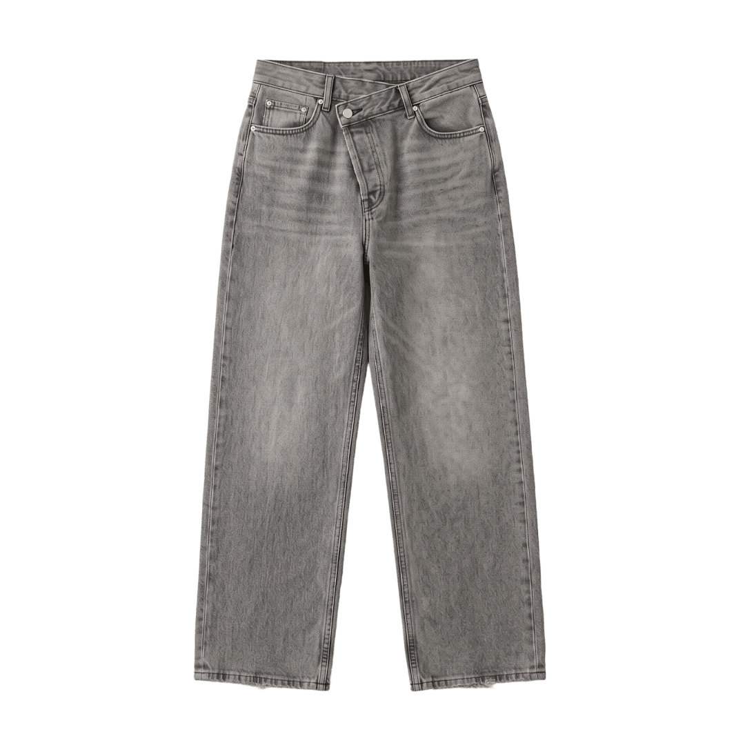 Jeans Incrocio Grigio