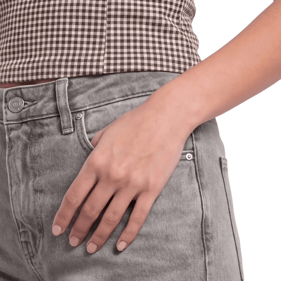 Jeans Incrocio Grigio